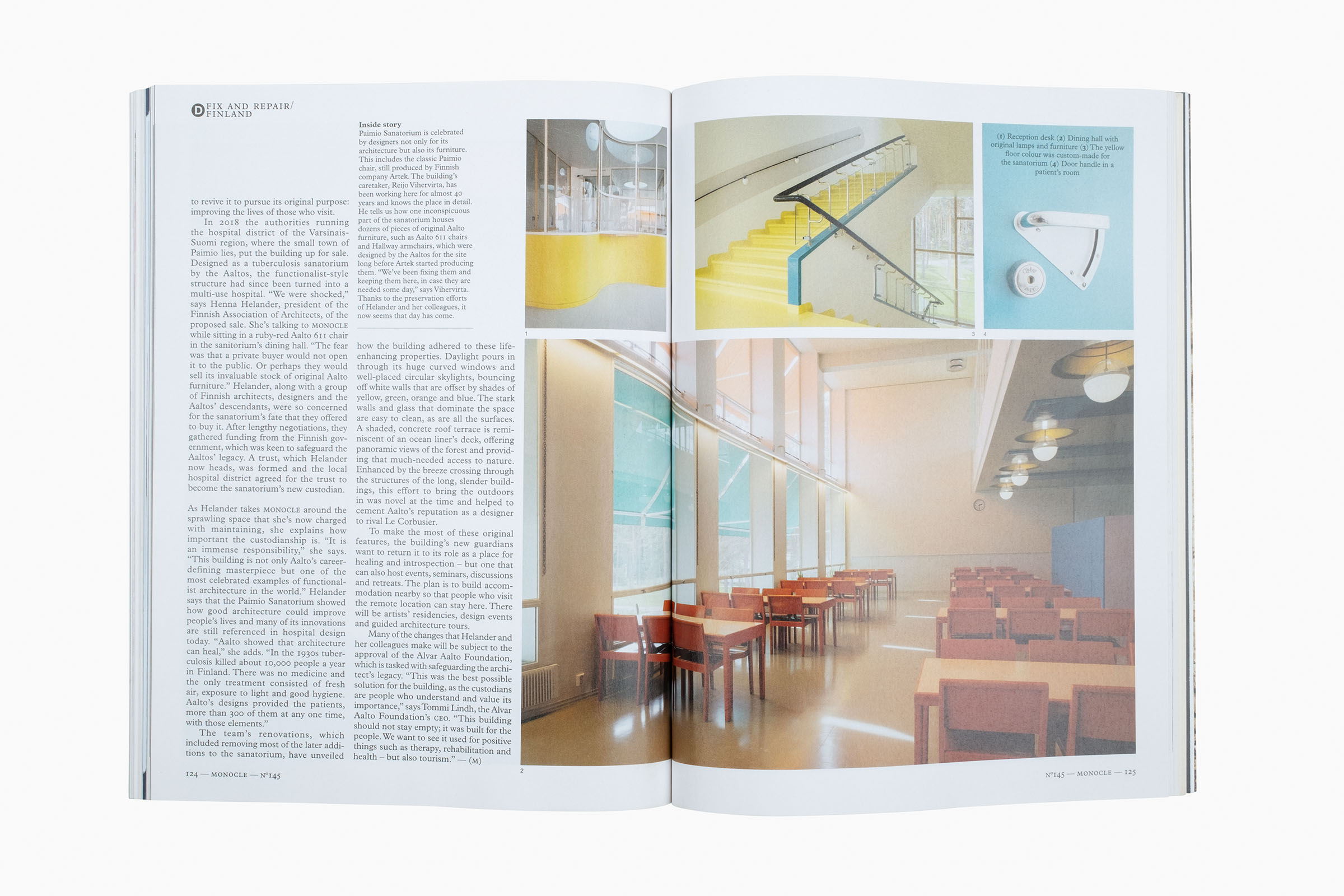 MONOCLE MAGAZINE / PAIMIO SANATORIUM